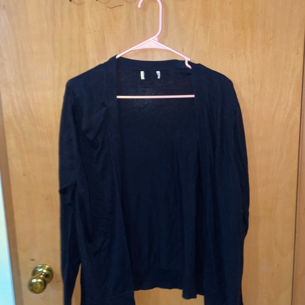 Old Navy Black Open Front Cardigan